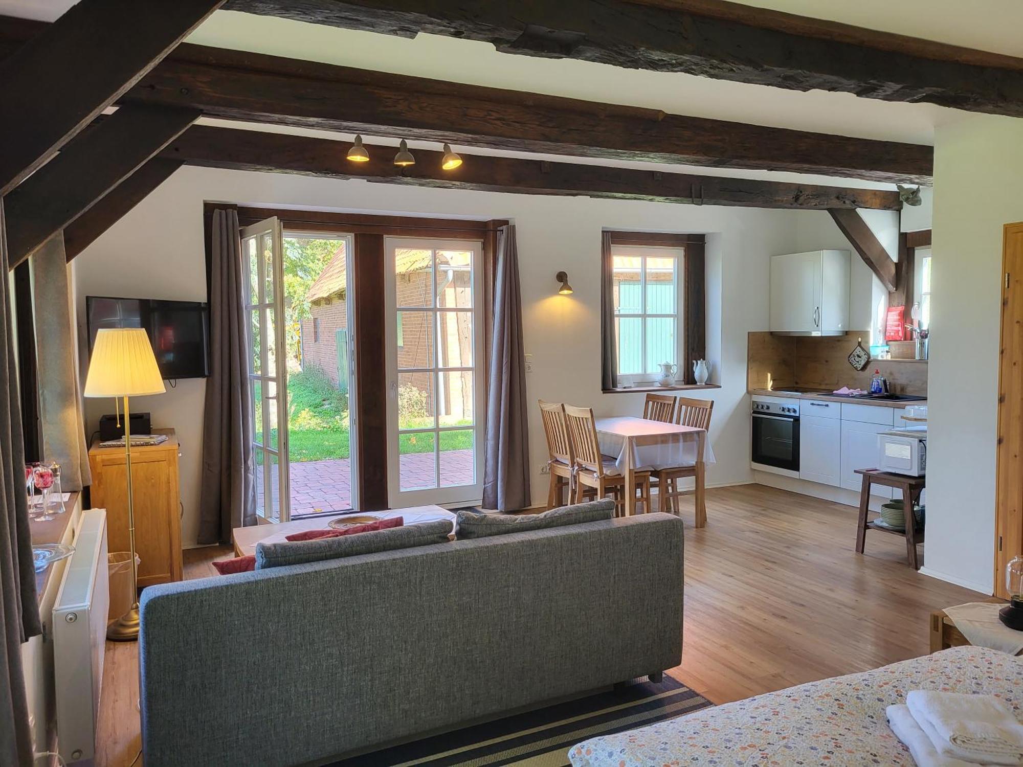 Apartmán Altes Backhaus Bauernhof Vogel Rohrsen Exteriér fotografie