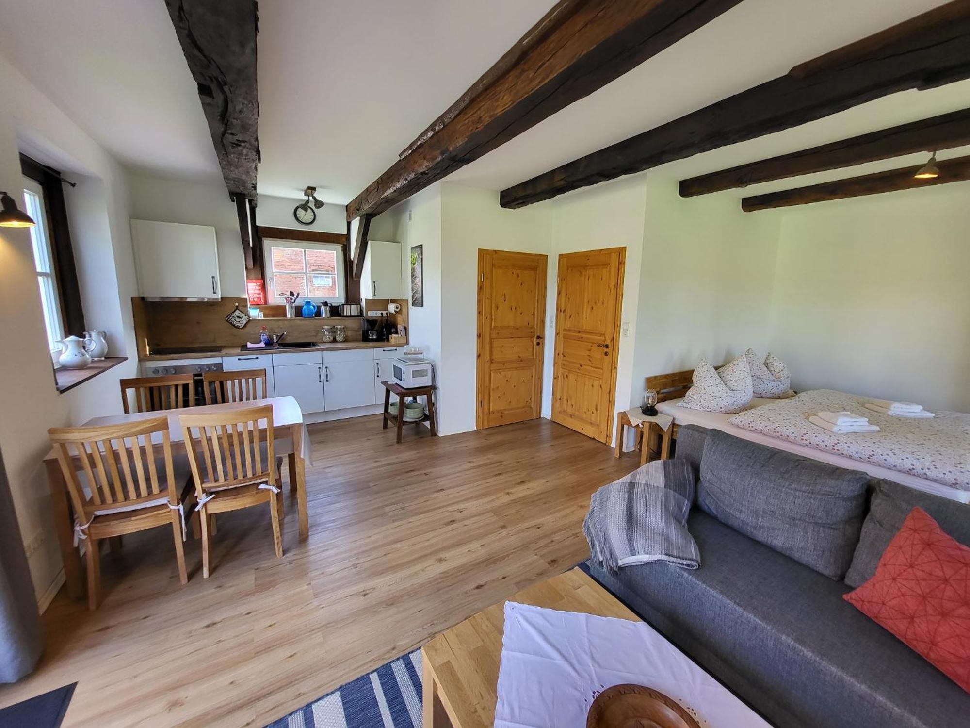 Apartmán Altes Backhaus Bauernhof Vogel Rohrsen Exteriér fotografie